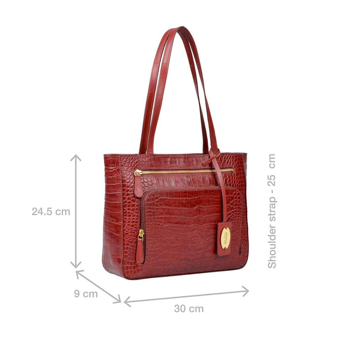 Katniss 02 Sb Marsala Leather Tote Bag - Image 2