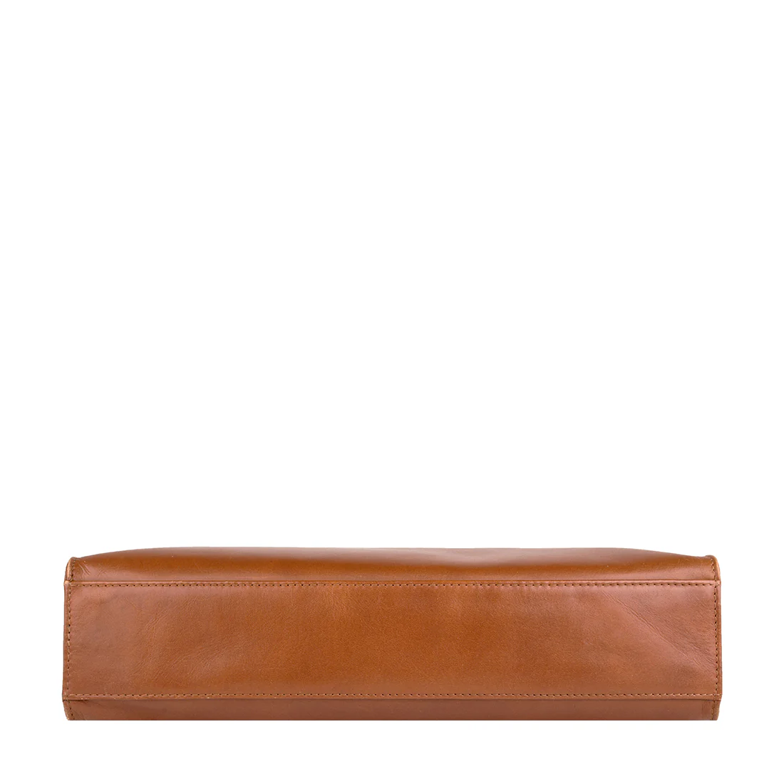 Kester Tan Leather Laptop Bag - Image 4