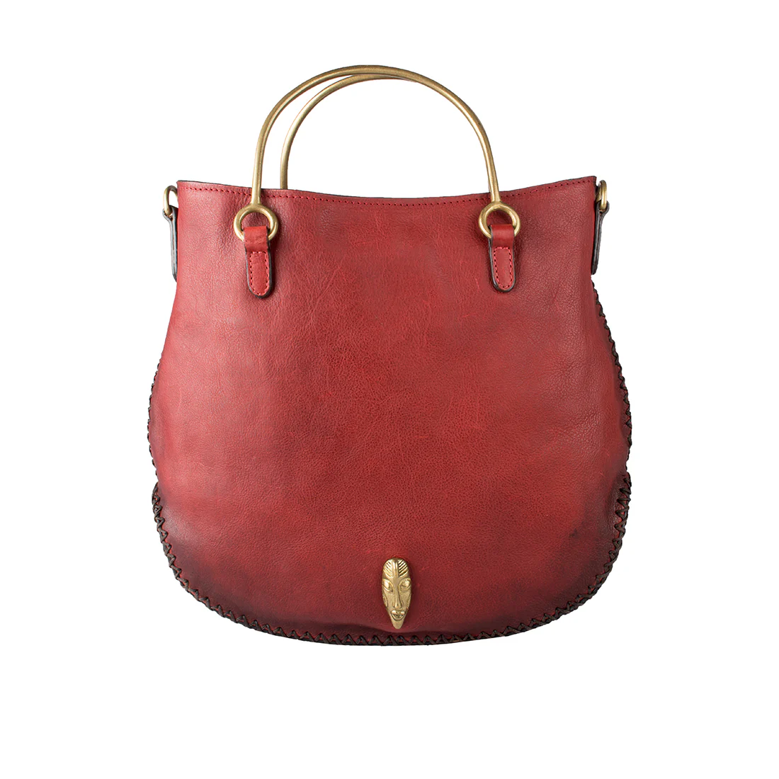 Kiboko 01 Marsala Leather Satchel - Image 4
