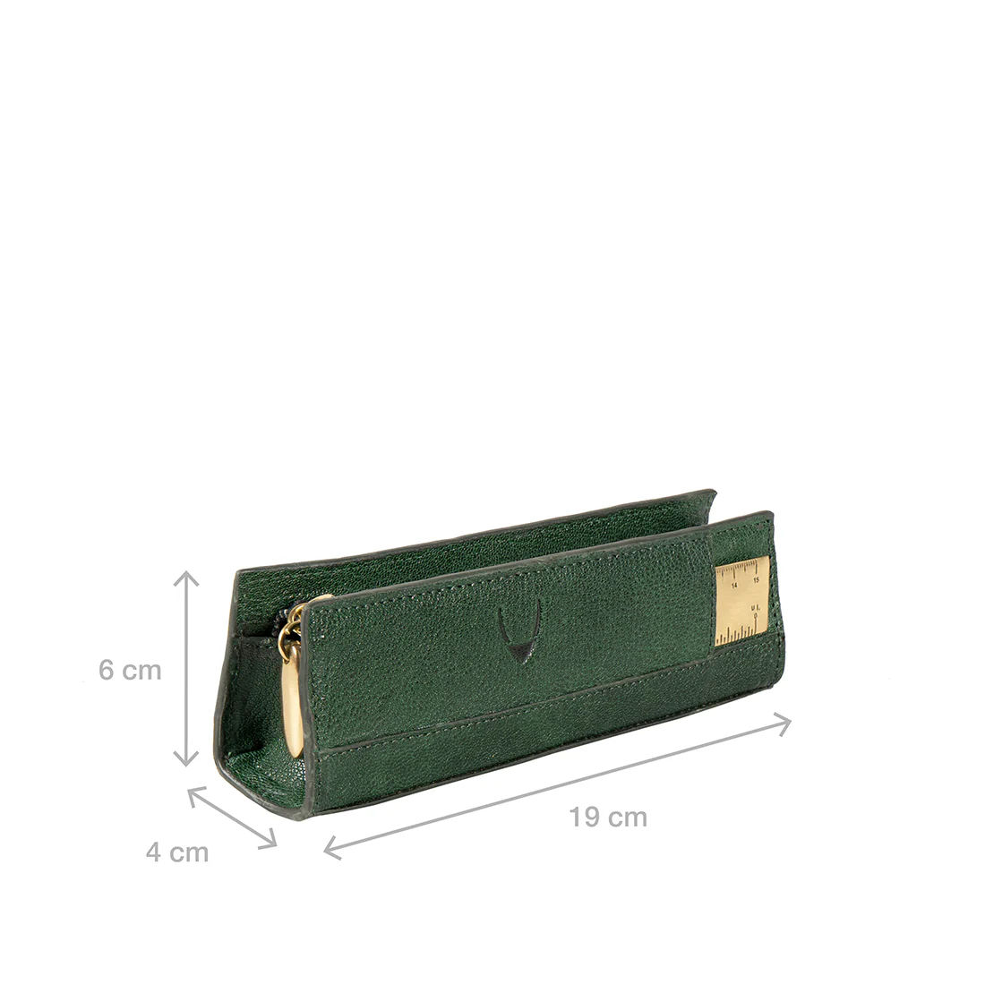 Kili Green Leather Pencil Pouch - Image 4