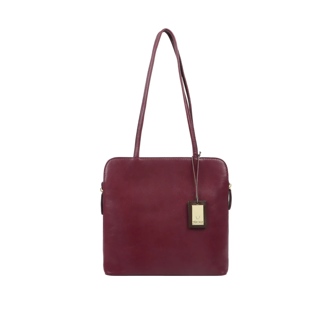Kirsty Purple Leather Shoulder Bag