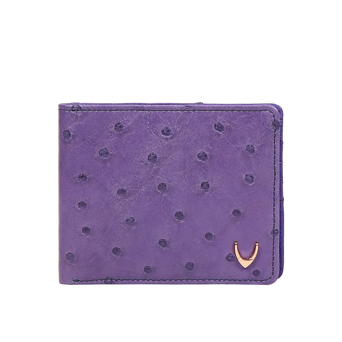 Kubera W2 Blue Leather Bi-Fold Wallet