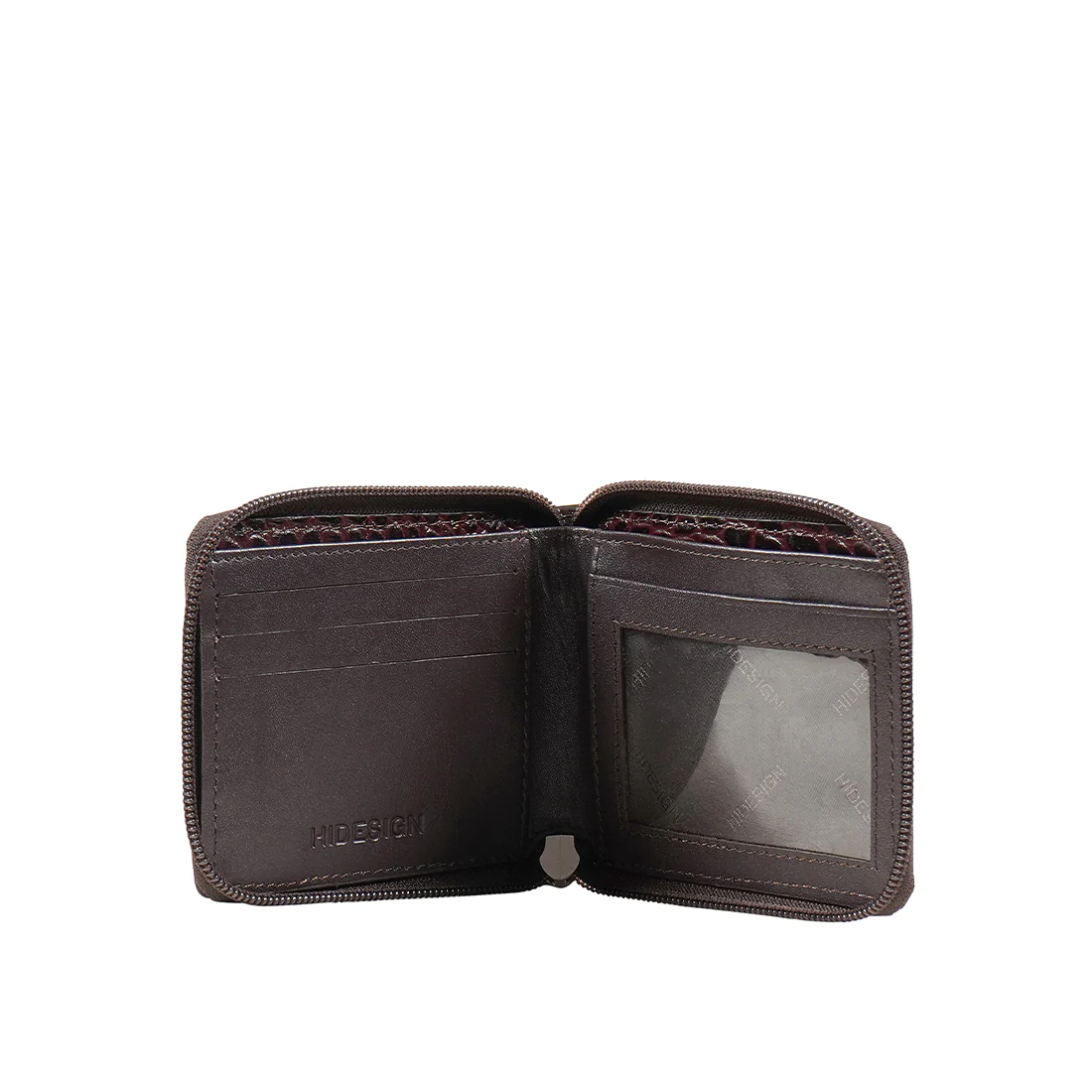 Kurosawa W1 Violet Leather Bi-Fold Wallet - Image 3
