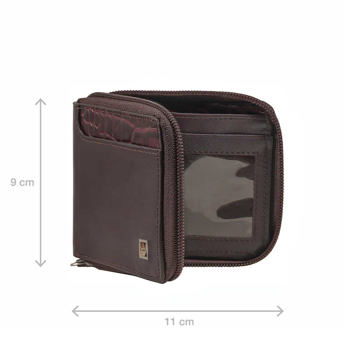 Kurosawa W1 Violet Leather Bi-Fold Wallet - Image 7