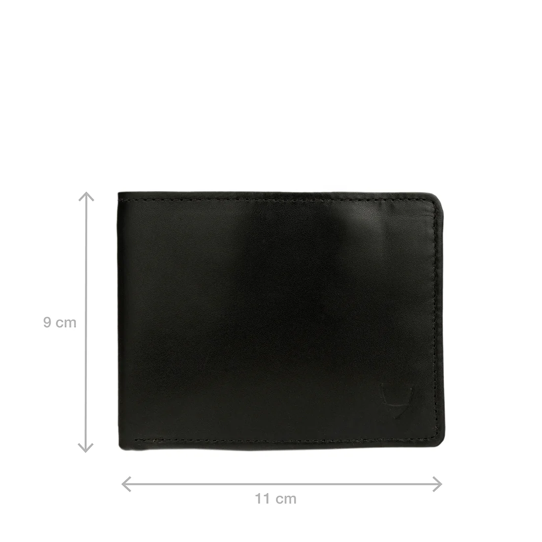 L103 N Black Leather Bi-Fold Wallet - Image 3