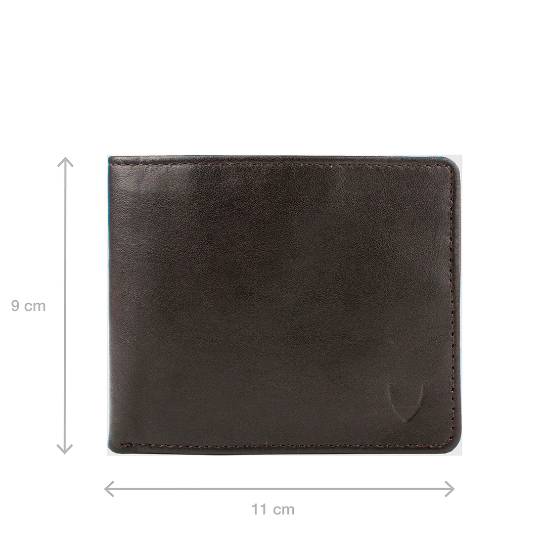 L105 N  Brown Leather Bi-Fold Wallet - Image 3