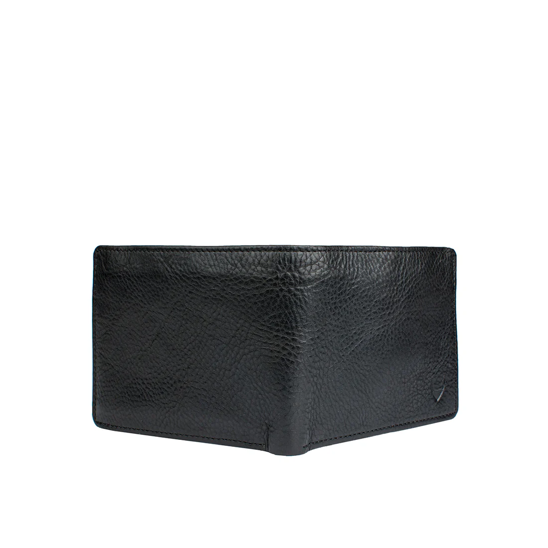 L106 N  Black Leather Bi-Fold Wallet - Image 3