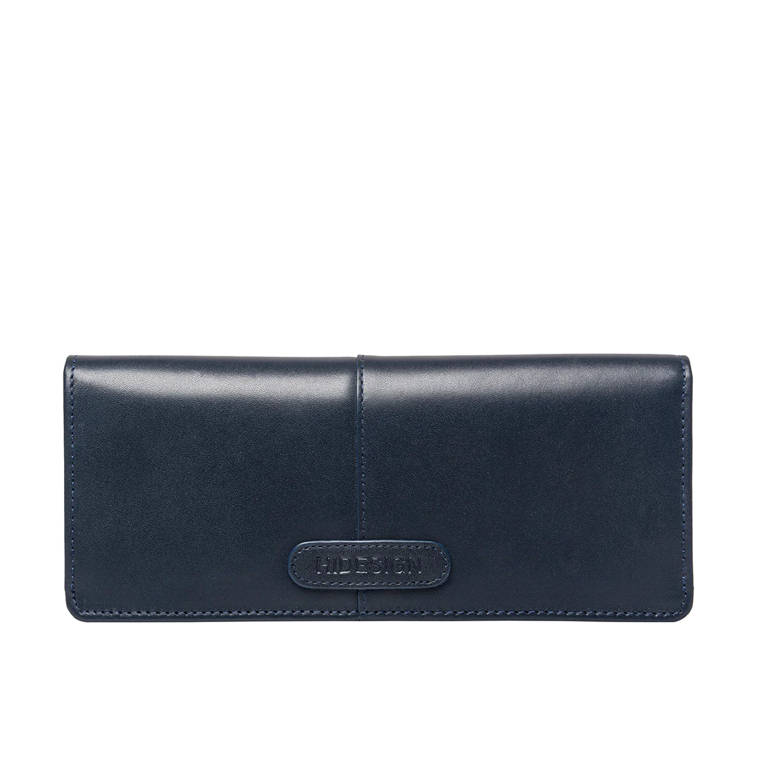 La Marais W2 Blue Leather Bi-Fold Wallet - Image 3