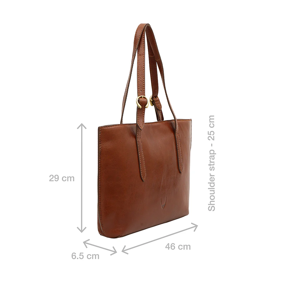 La Plata 01 Tan Leather Shoulder Bag - Image 3