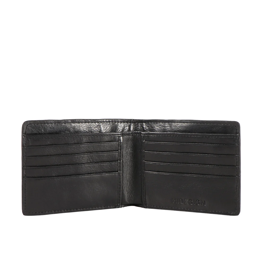 La Plata W4 Black Leather Bi-Fold Wallet - Image 2