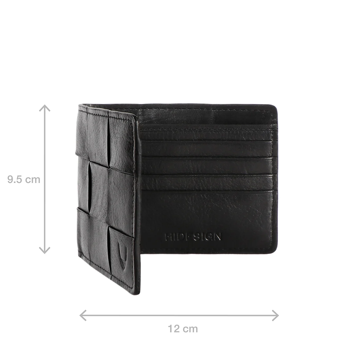 La Plata W4 Black Leather Bi-Fold Wallet - Image 7