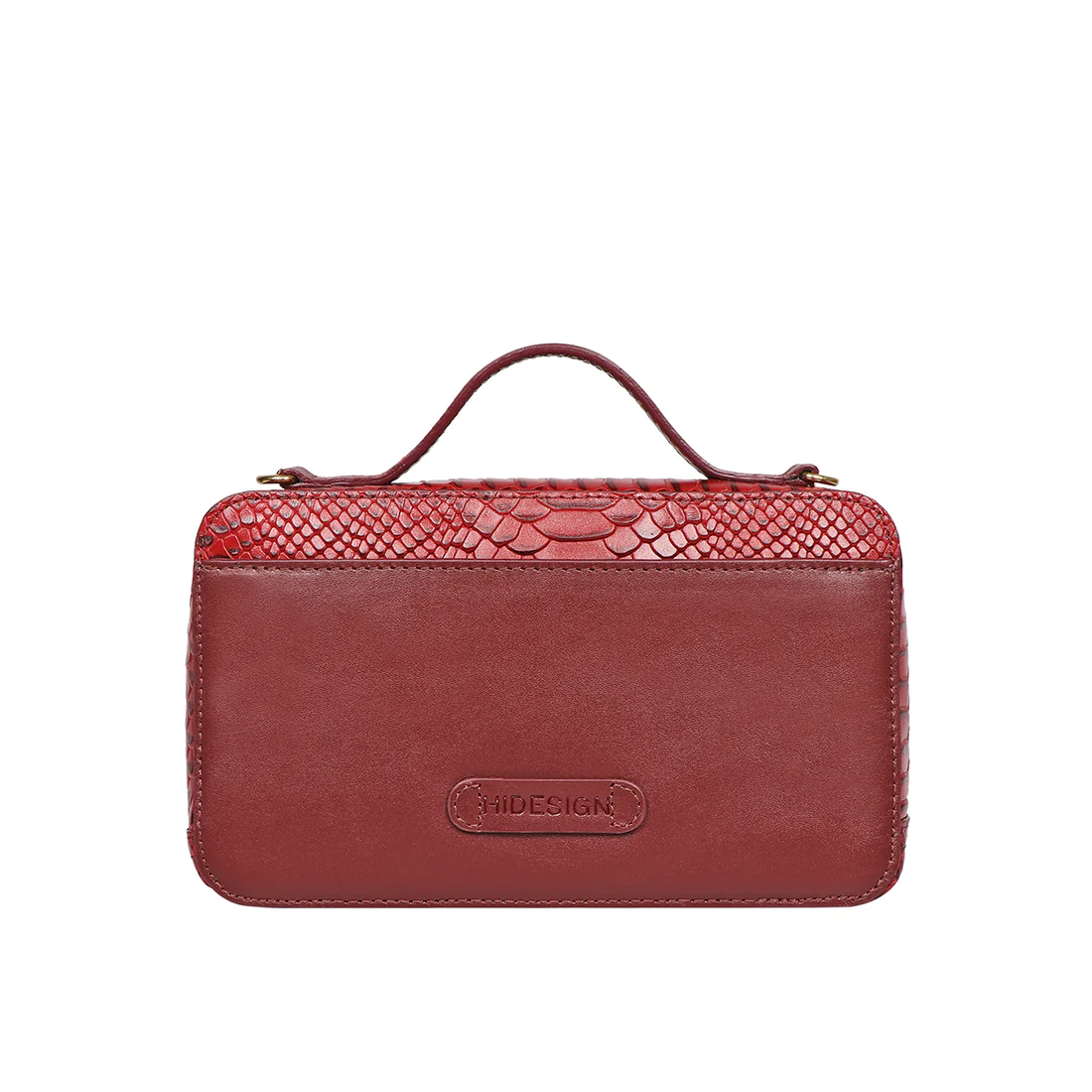 Lilac 02 Sb Red Leather Satchel - Image 4