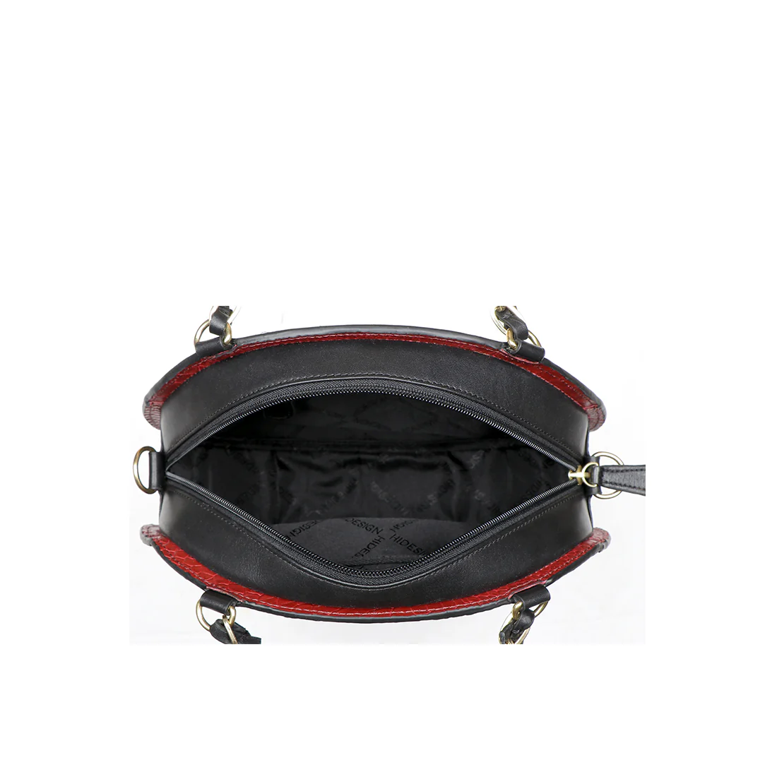 Lilac 03 Sb Black Leather Satchel - Image 4
