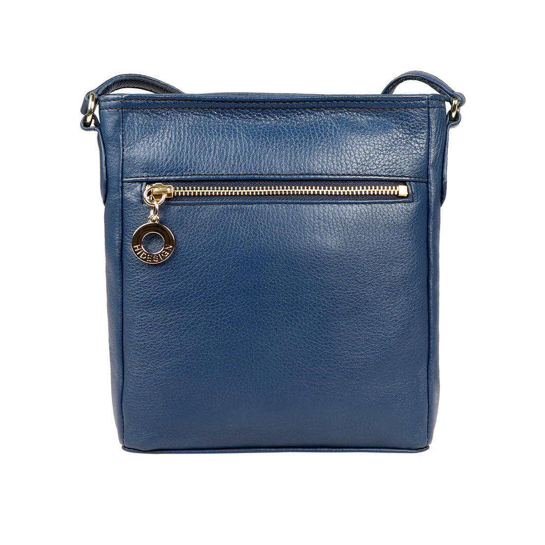 Lucia 03 Blue Leather Sling Bag - Image 4