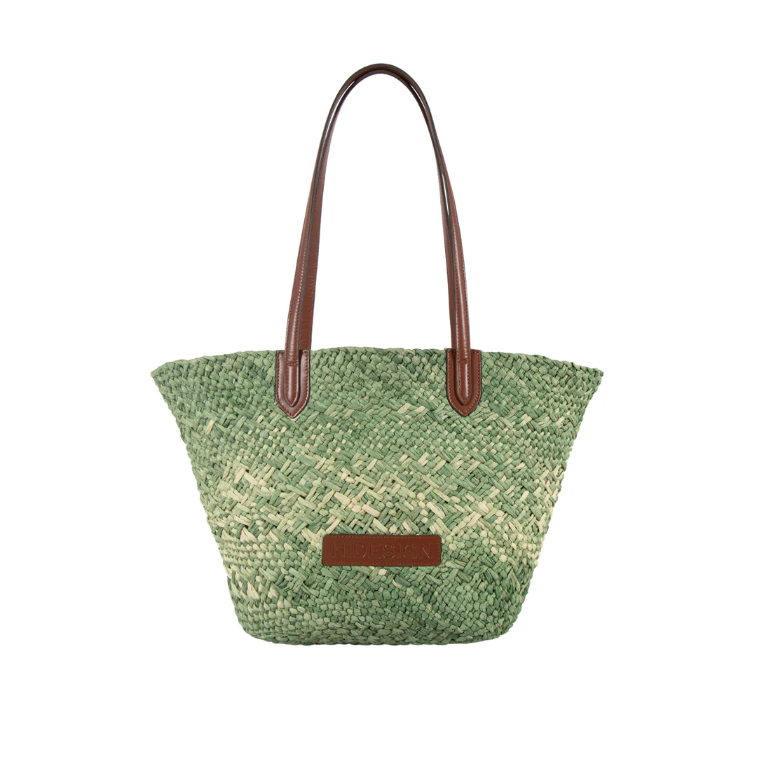 Luma Green Natural raffia Shoulder Bag - Image 6