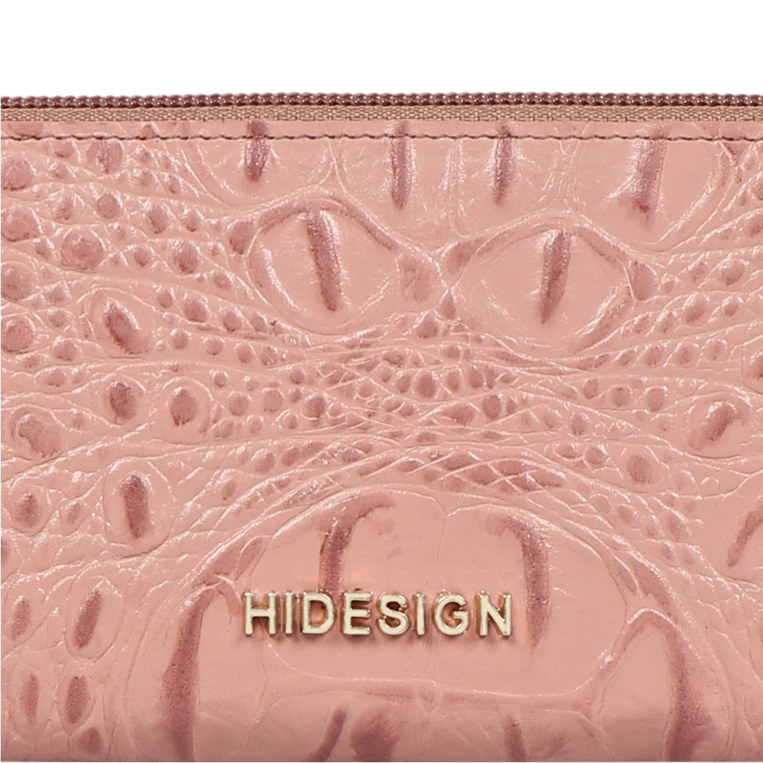 Mackenziew2 Sb Pink Leather Zip Around Wallet - Image 4