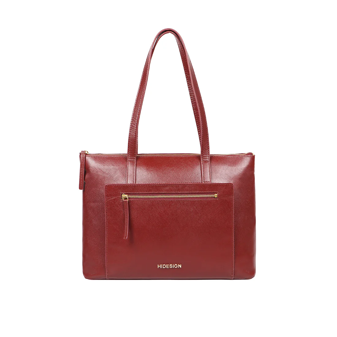 Maine 01 M Leather Tote Bag - Image 2