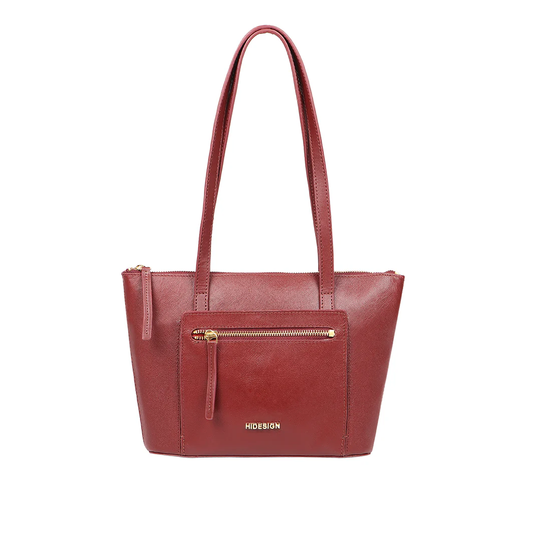 Maine 02 S Leather Tote Bag - Image 2