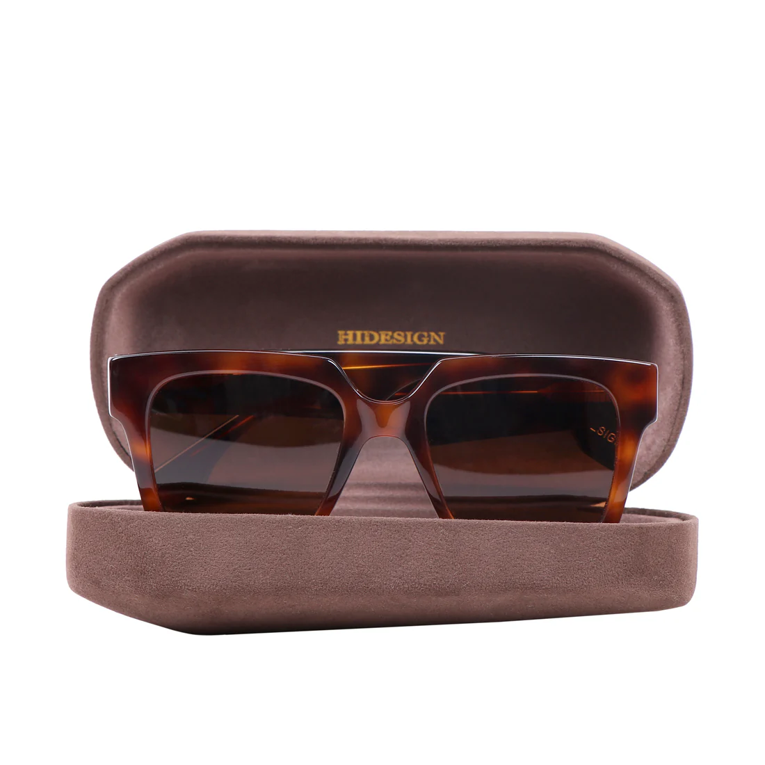 Mallorca Women's Brown Wayfarer Sunglasses - Image 7