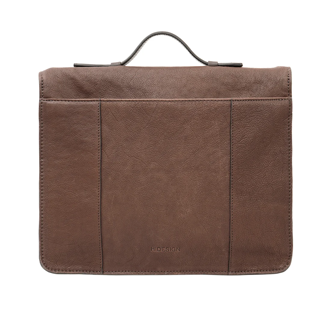 Malmo 03 Brown Leather  Briefcase - Image 4