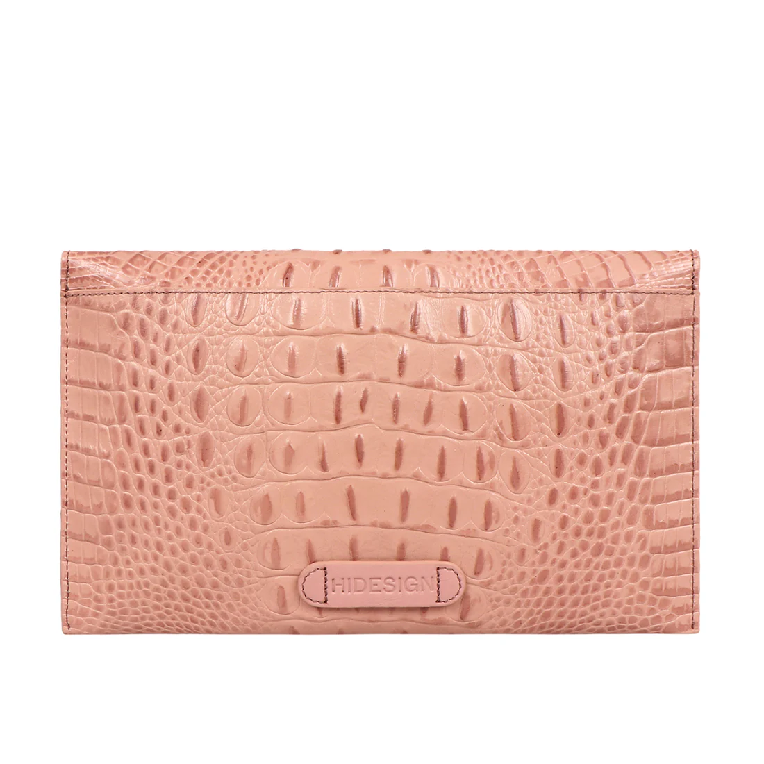 Mandy W1 Pink Leather Clutch Wallet - Image 4