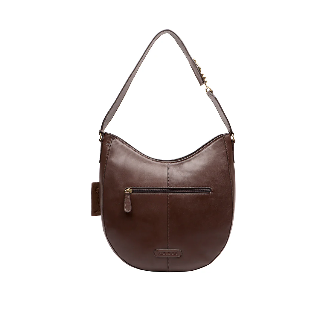 Mantra 03 Brown Leather Hobo - Image 4