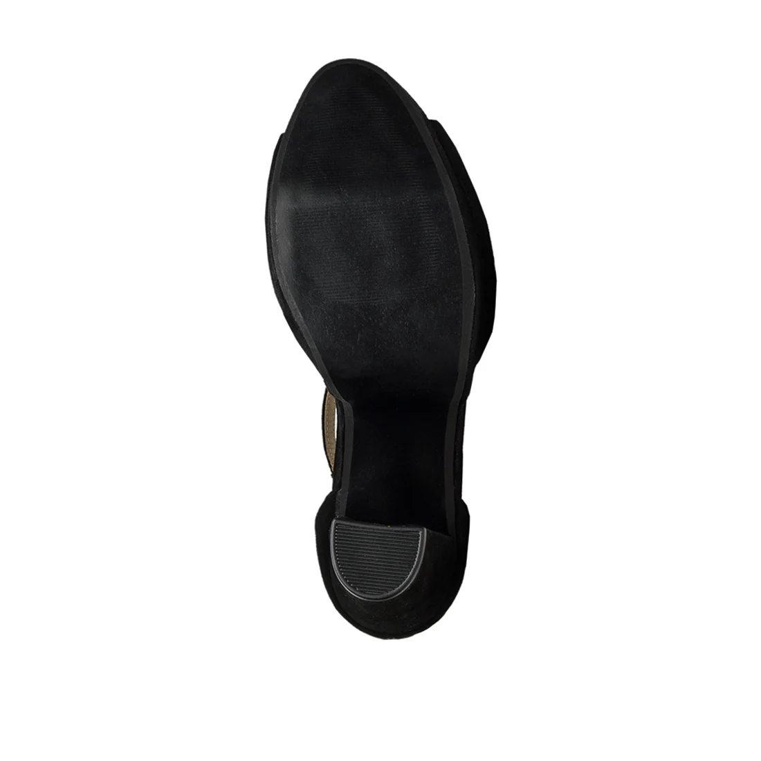 Marilyn Women's Black Leather Platform Heels - Image 7