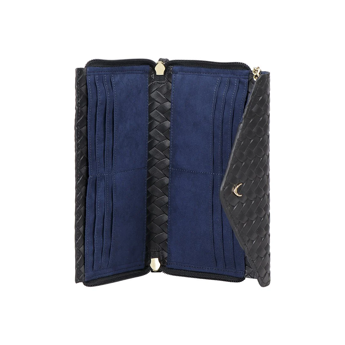 Markle Black Leather Sling Bag - Image 4
