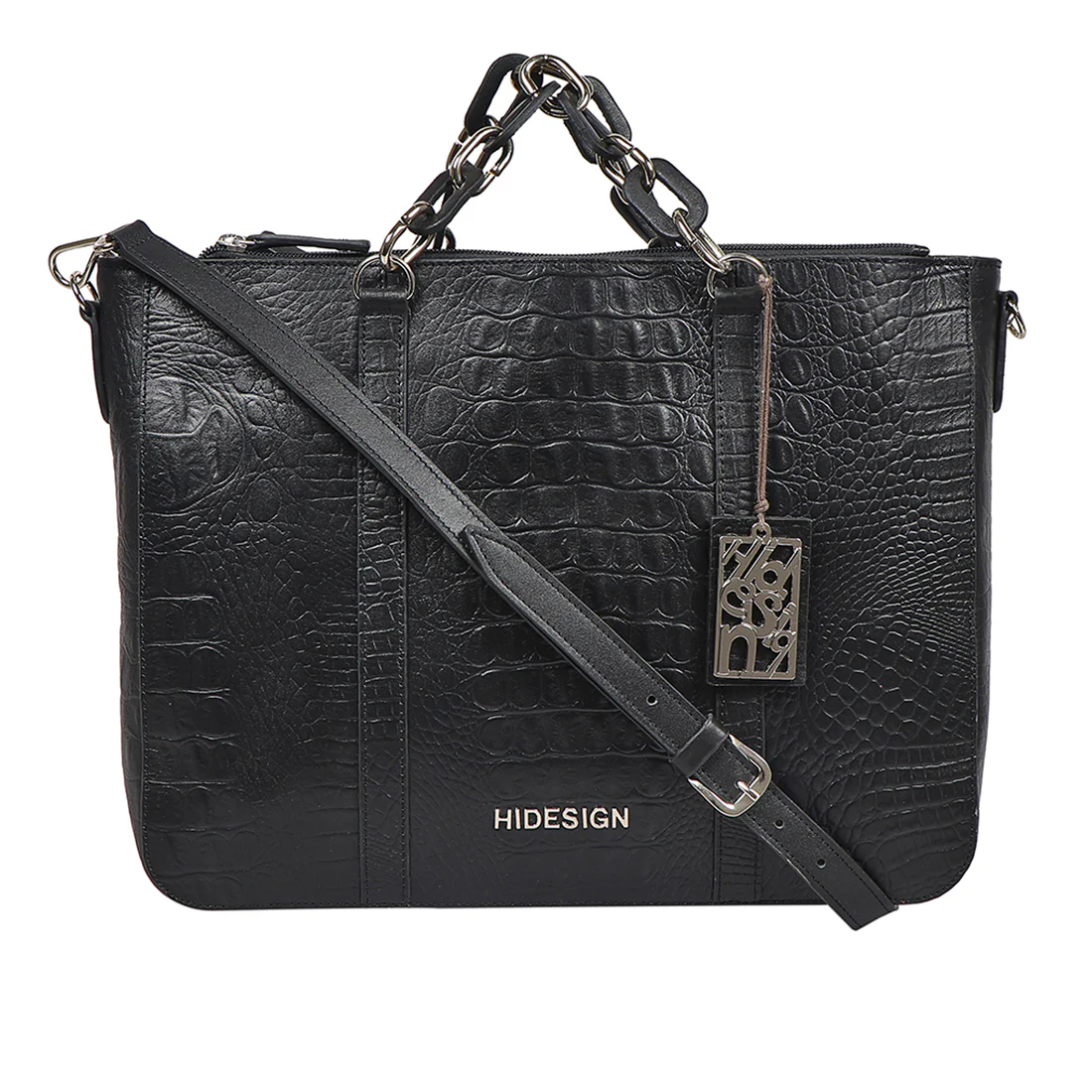 Martini 03 Black Leather Crossbody - Image 2