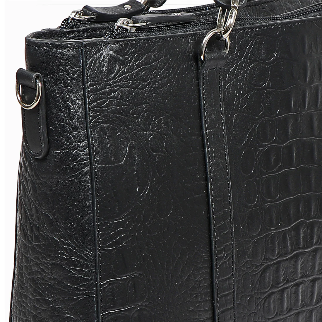 Martini 03 Black Leather Crossbody - Image 6
