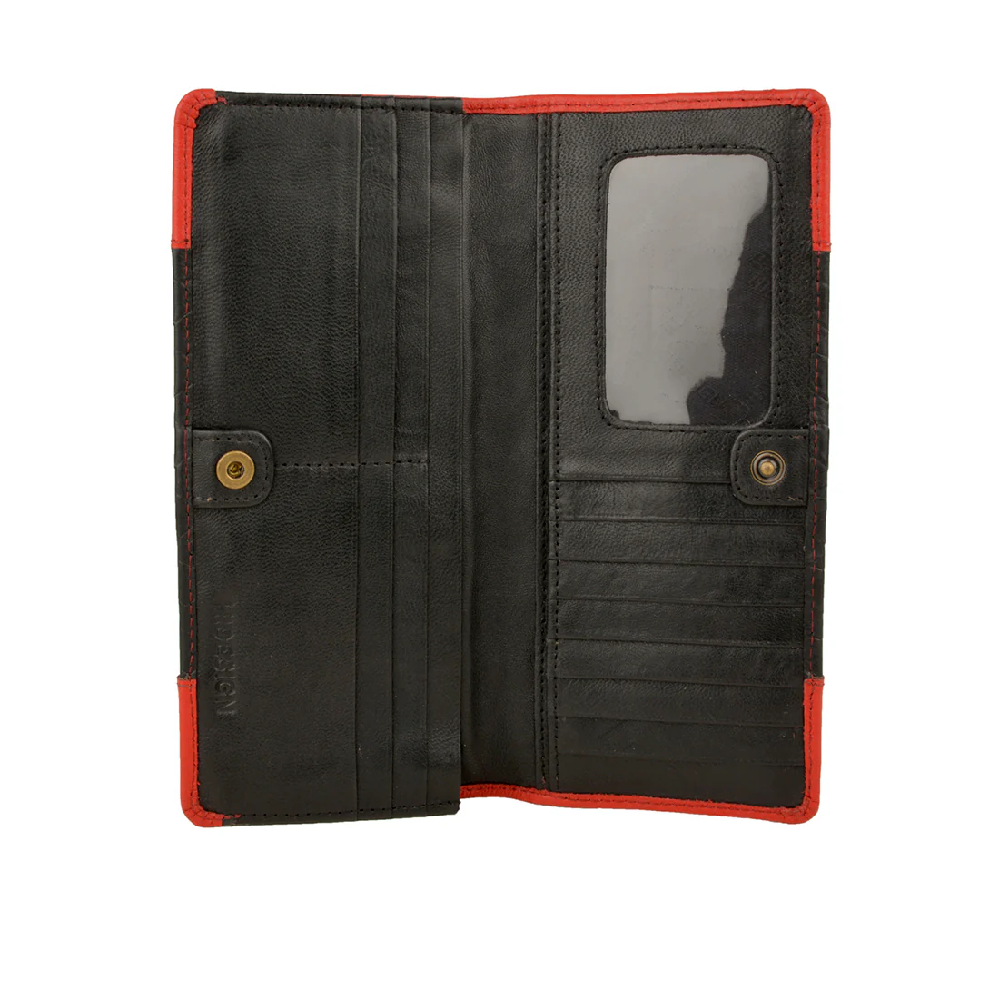 Marty W1 Black Leather Bi-Fold Wallet - Image 2