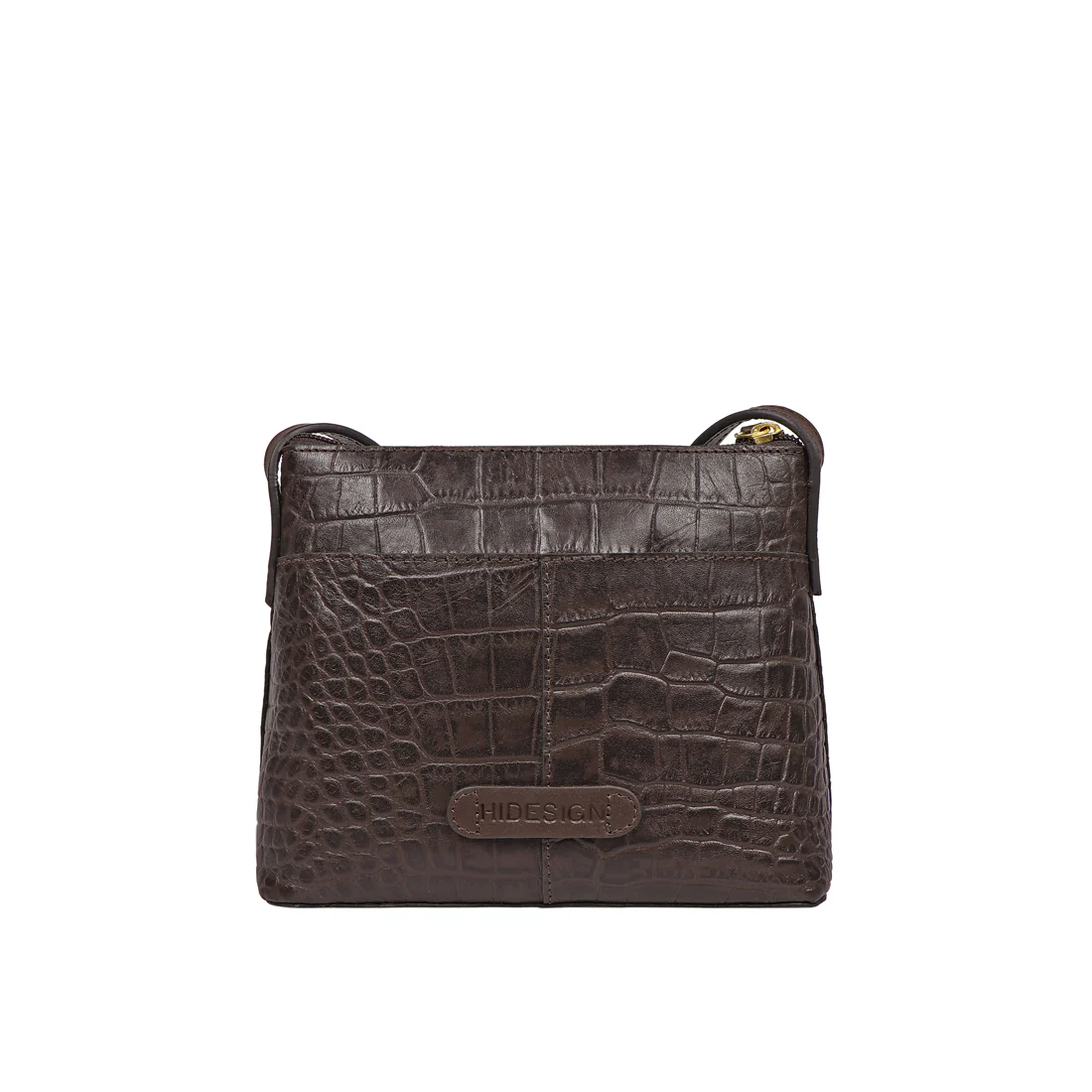 Medellin 04 Brown Leather Crossbody Bag - Image 5