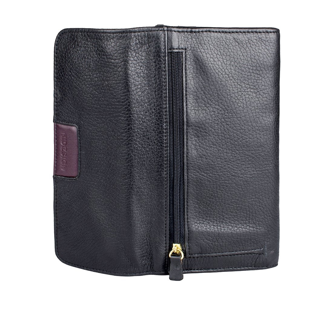 Meghan W1  Black Leather Clutch Wallet - Image 6