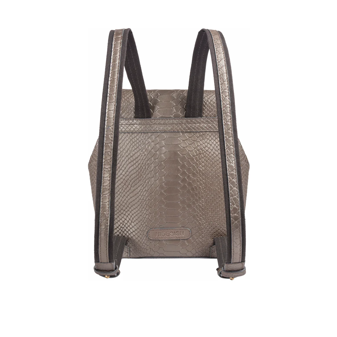 Mekong 01 Sb Grey Leather Backpack - Image 3
