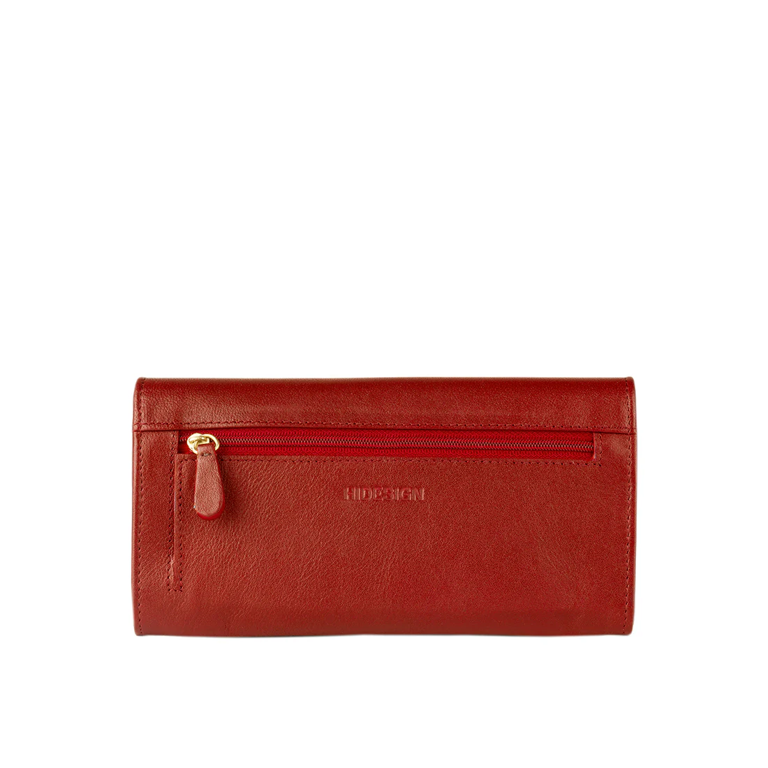 Melissa W1 Red Leather Clutch Wallet - Image 2