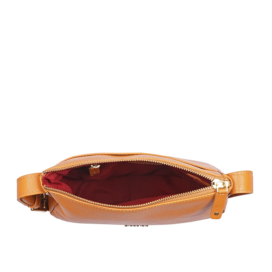 Melo 04 Yellow Leather Shoulder Bag - Image 6