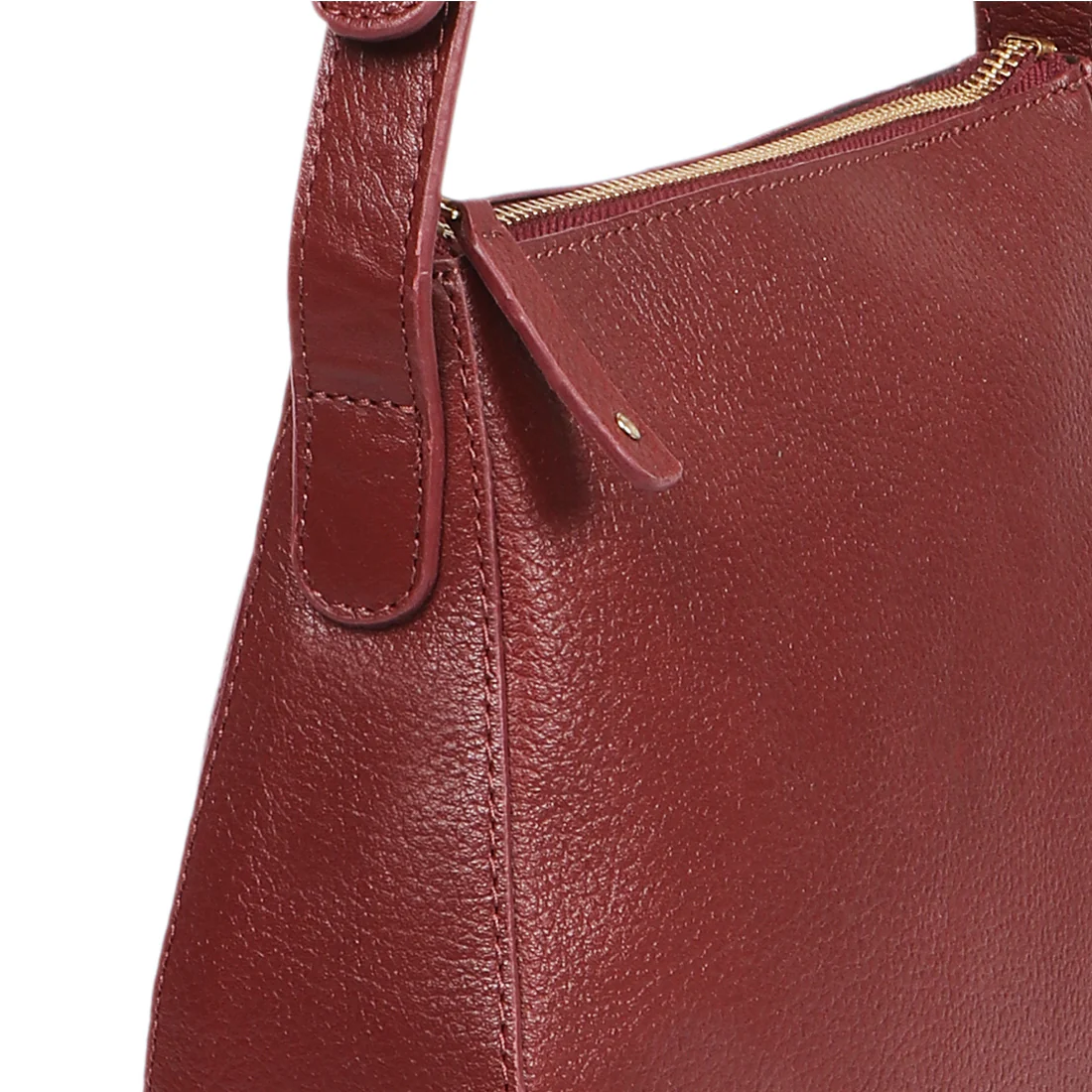 Melo 04 Red Leather Shoulder Bag - Image 5