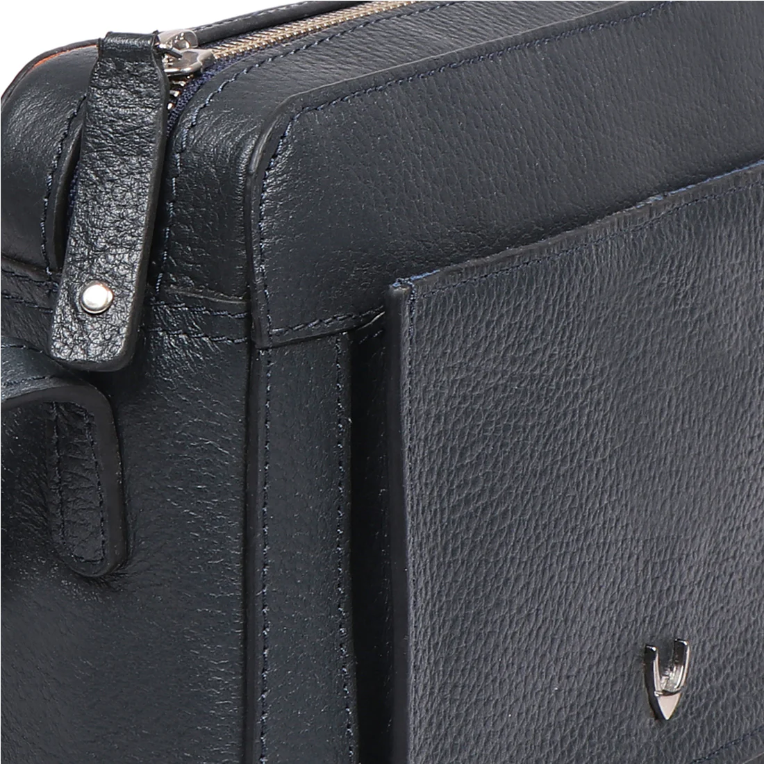 Melo 05 Blue Leather Crossbody - Image 5