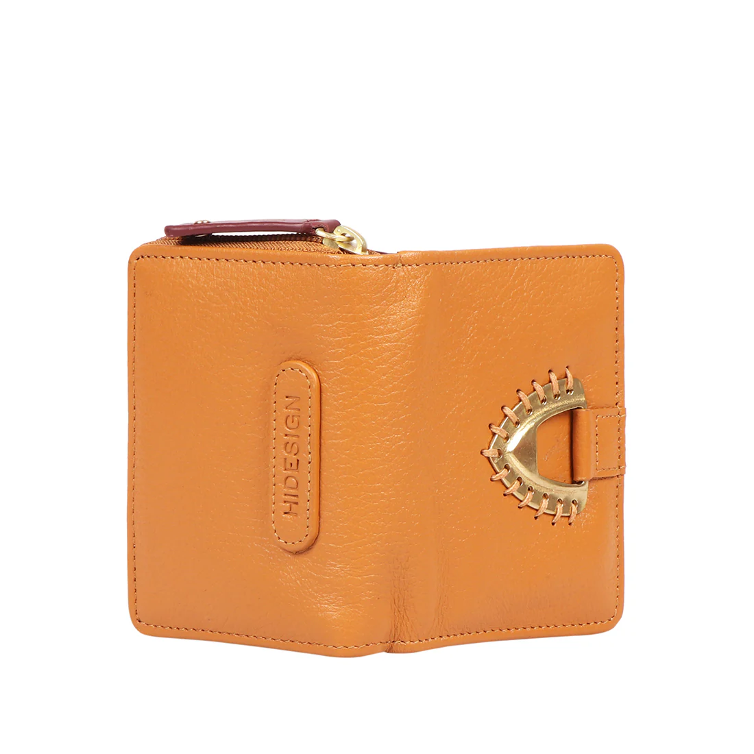 Mendoza W3 Yellow Leather Pocket Wallet - Image 5