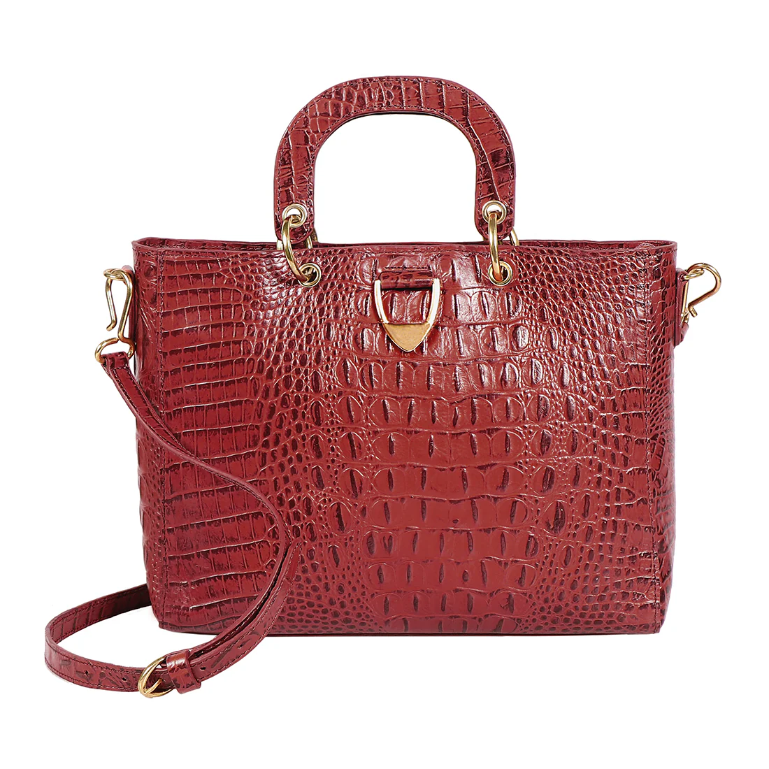 Meredith 01 Red Leather Crossbody - Image 2