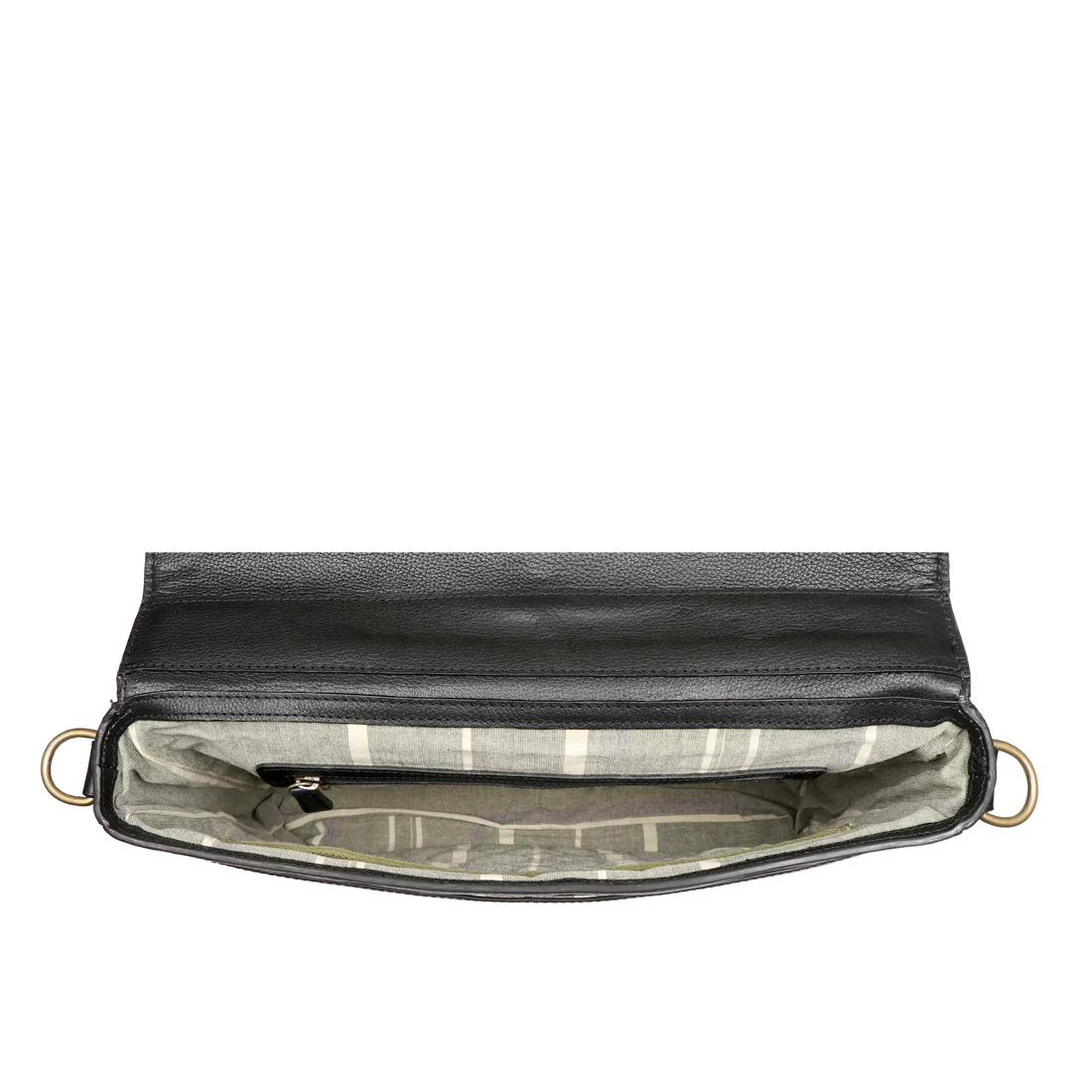 Merlin 03 Black Leather Briefcase - Image 5