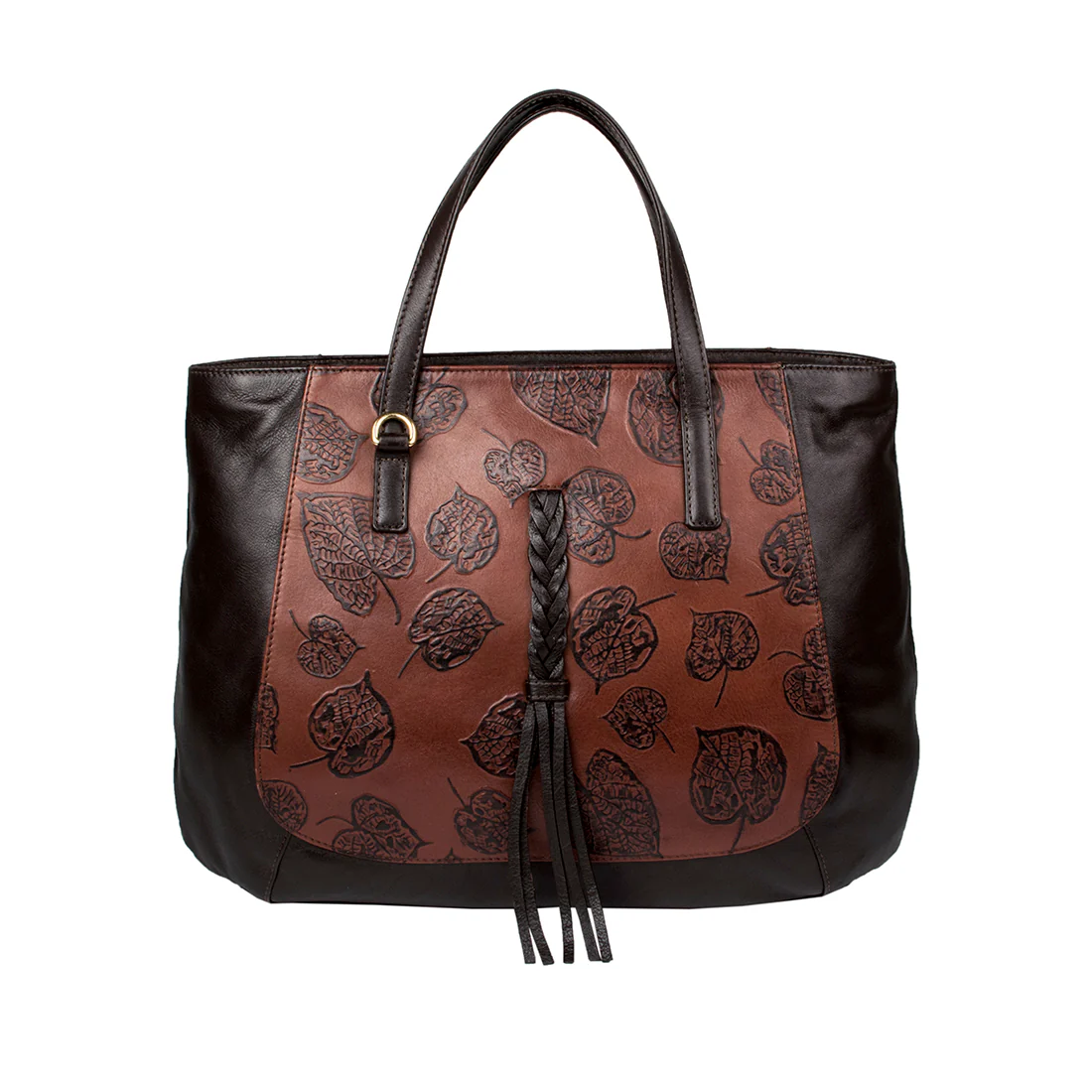Meryl 02 Tan Leather Satchel - Image 4