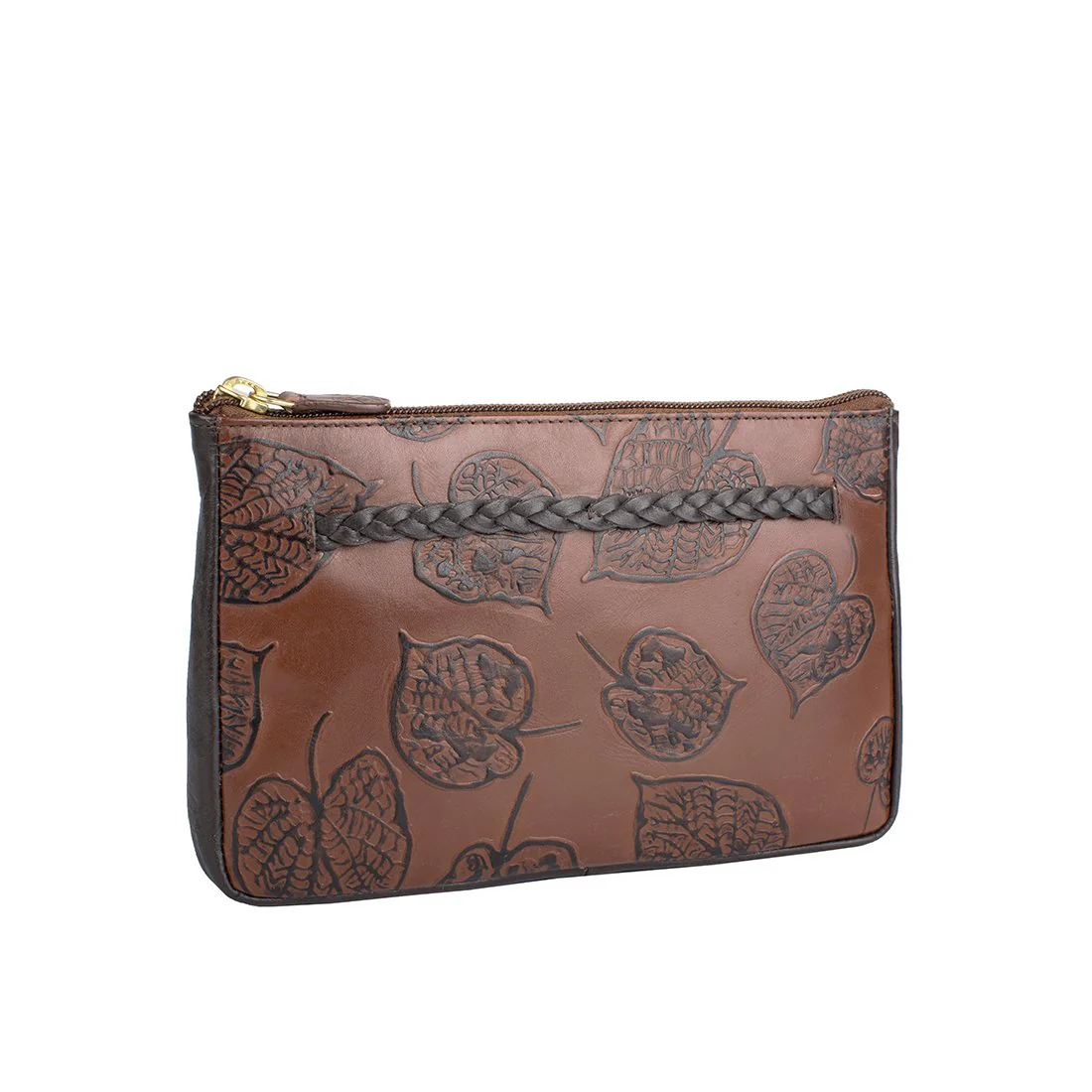 Meryl W2 Tan Leather Sling Wallet - Image 2