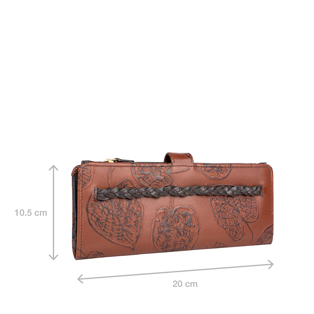 Meryl W3  Tan Leather Bi-Fold Wallet - Image 2