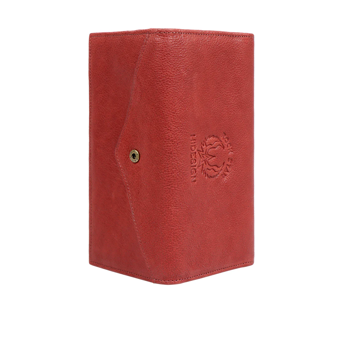 Metal W2  Marsala Leather Trifold Wallet - Image 6