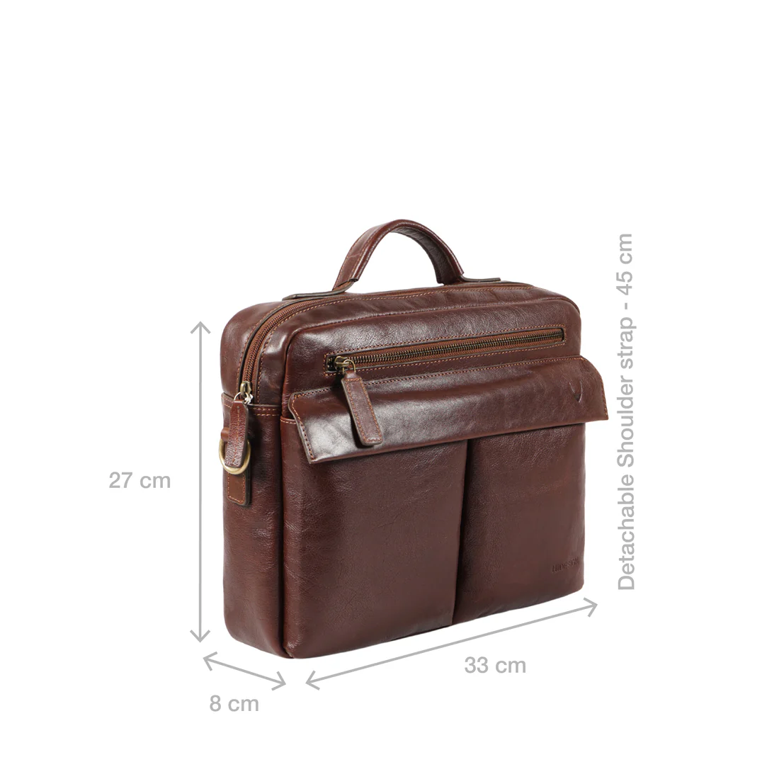 Mezcal 02 Tan Leather Briefcase - Image 4