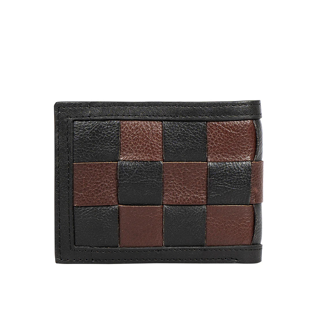 Mezcal W2 Black Leather Bi-Fold Wallet - Image 8