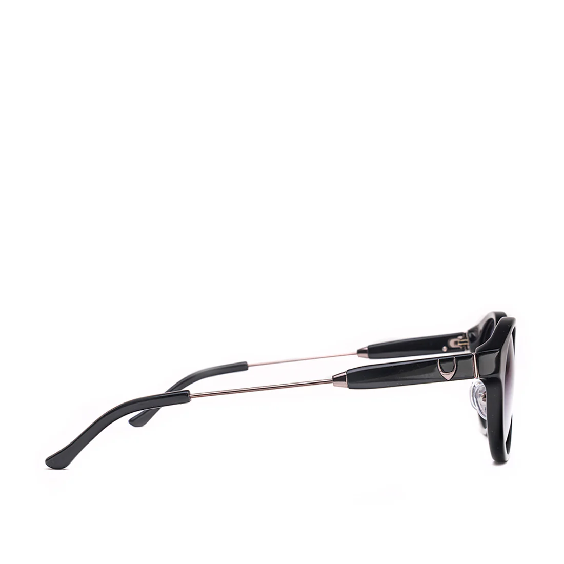 Miami Women's Black Round Sunglasses - Image 6