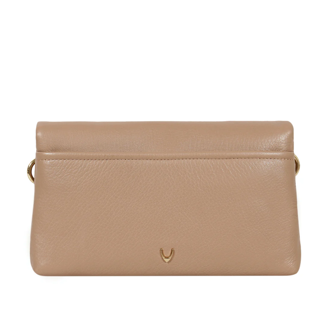 Milos-01 Nude Leather Shoulder Bag - Image 3