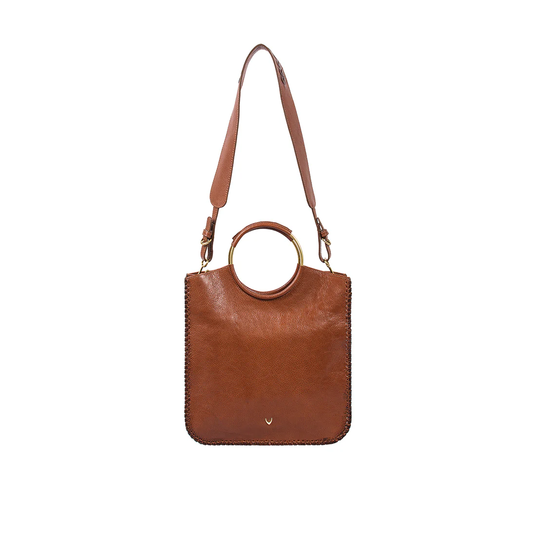 Mimosa 01 Tan Leather Satchel